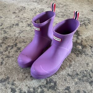 Hunter Lavender Waterproof Boots
